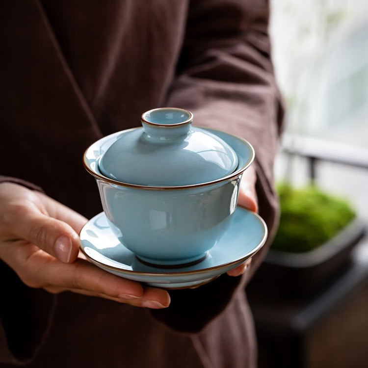 三才カバー付き碗